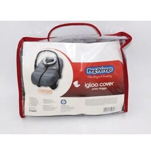 Peg Perego Primo Viaggio Igloo Cover Light Grey Winter Heavy Car Seat Stroller